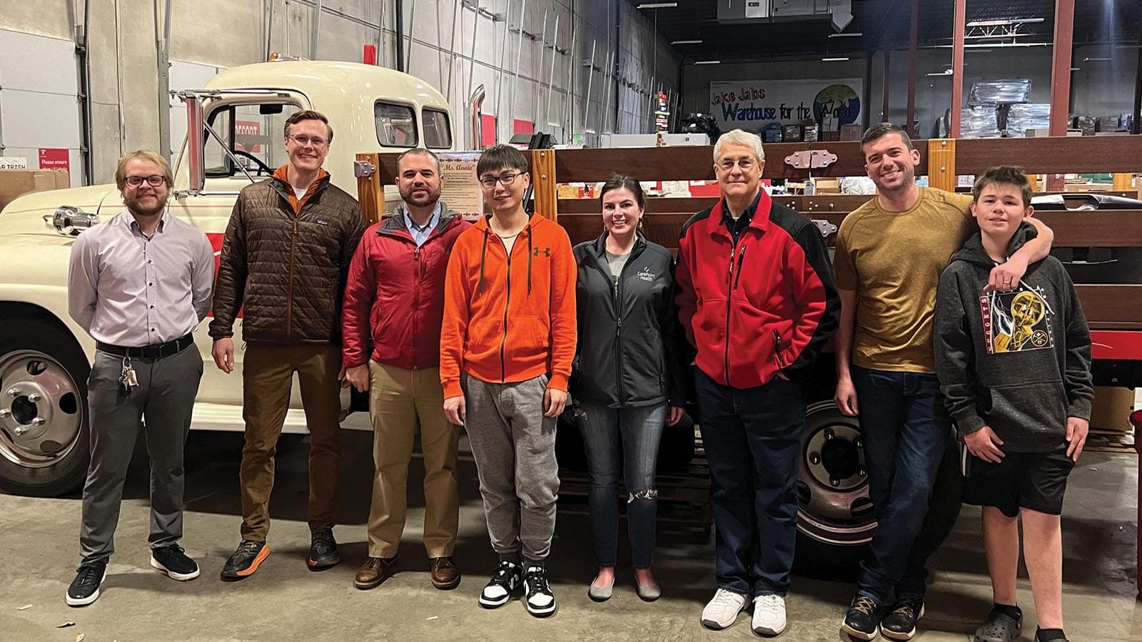CarePoint Health employees posing for a photo